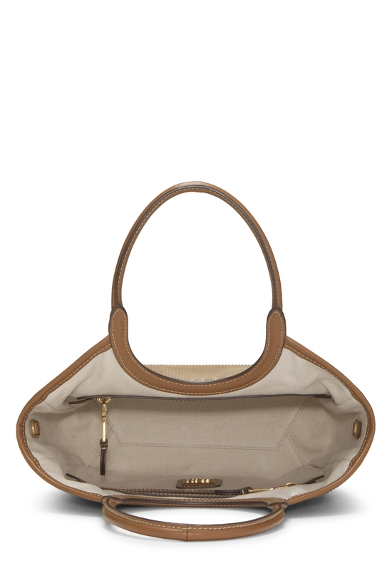 Brown Corduroy Ivy Shopping Tote Small, , large image number 5