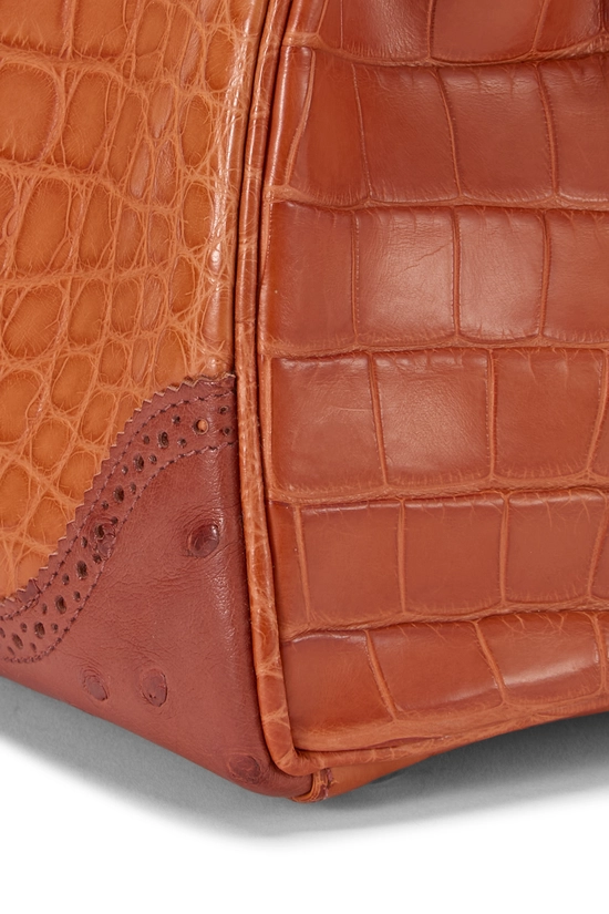 Sanguine Matte Alligator Grand Mariage Kelly Retourne 32, , large image number 8