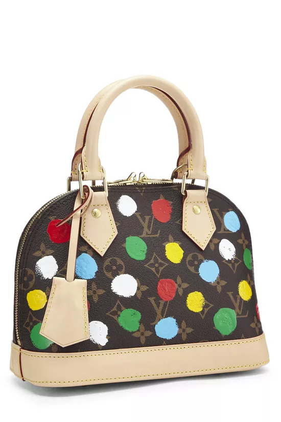 Yayoi Kusama x Louis Vuitton Monogram Canvas 3D Dots Alma BB, , large image number 2