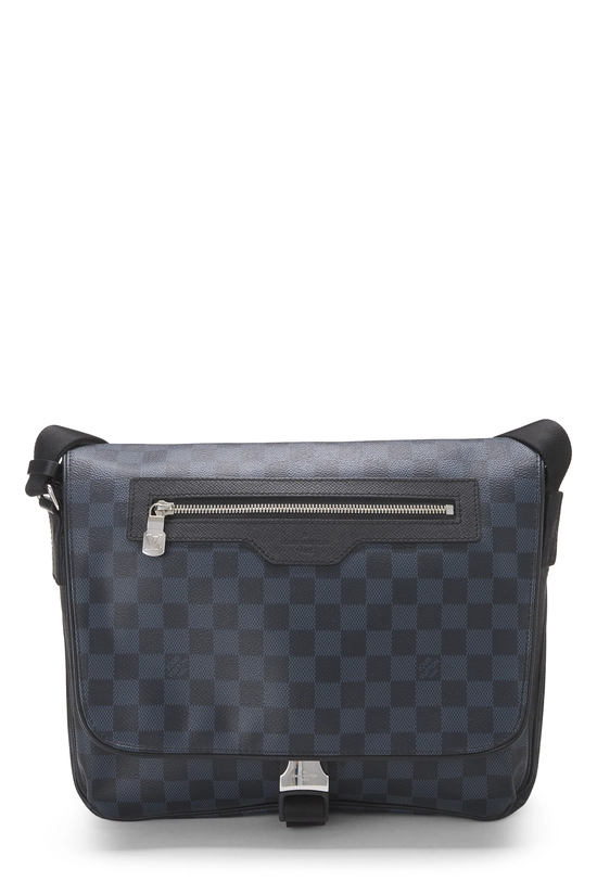 Damier Cobalt Match Point Messenger, , large image number 0