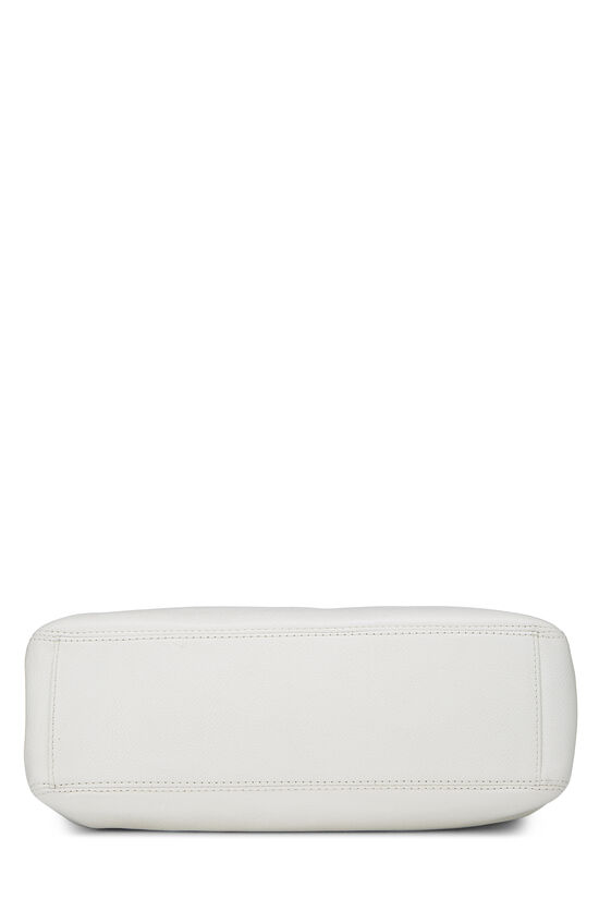 White Caviar Wood Handbag, , large image number 4