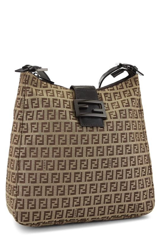 Brown Zucchino Shoulder Bag, , large image number 1