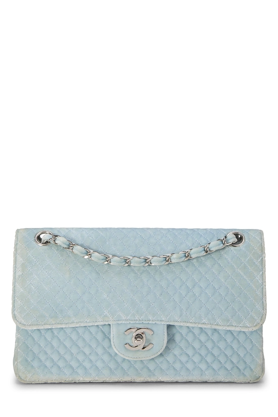 Blue Velvet Half Flap Medium, , large image number 0