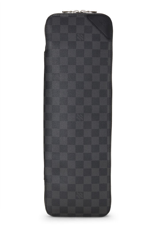 Damier Canvas Graphite Five Tie Case, , large image number 0