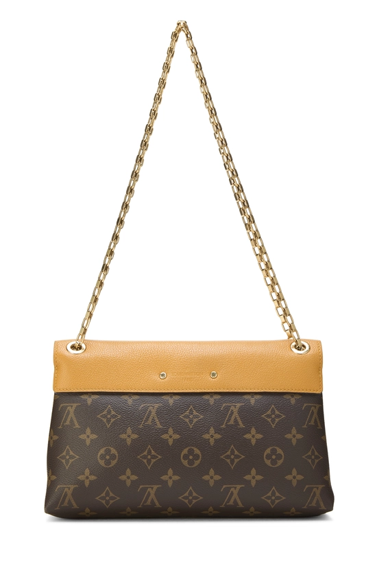 Yellow Monogram Canvas Pallas Chain Bag, , large image number 3