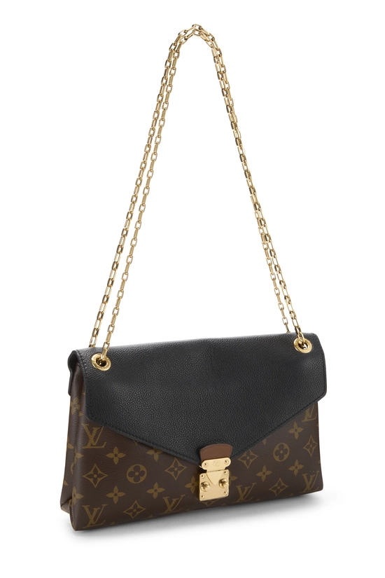 Black Monogram Canvas Pallas Chain Bag, , large image number 1