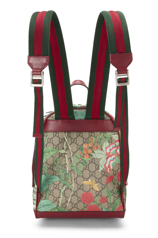 Red GG Supreme Canvas Tian Eden Backpack Small, , large image number 3