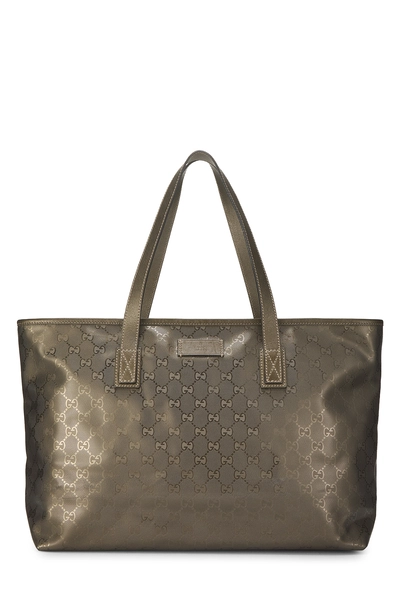Gucci Gold GG Imprime Supreme Tote — photo 1