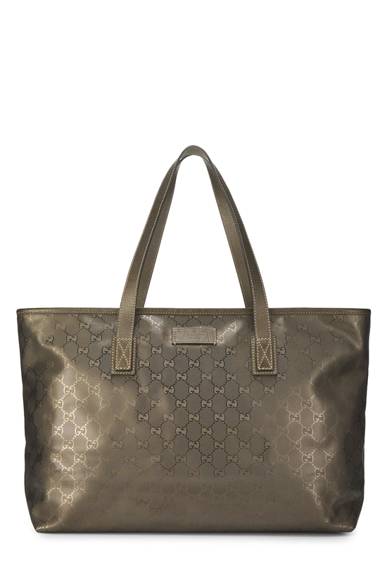 Gold GG Imprime Supreme Tote, , large image number 0