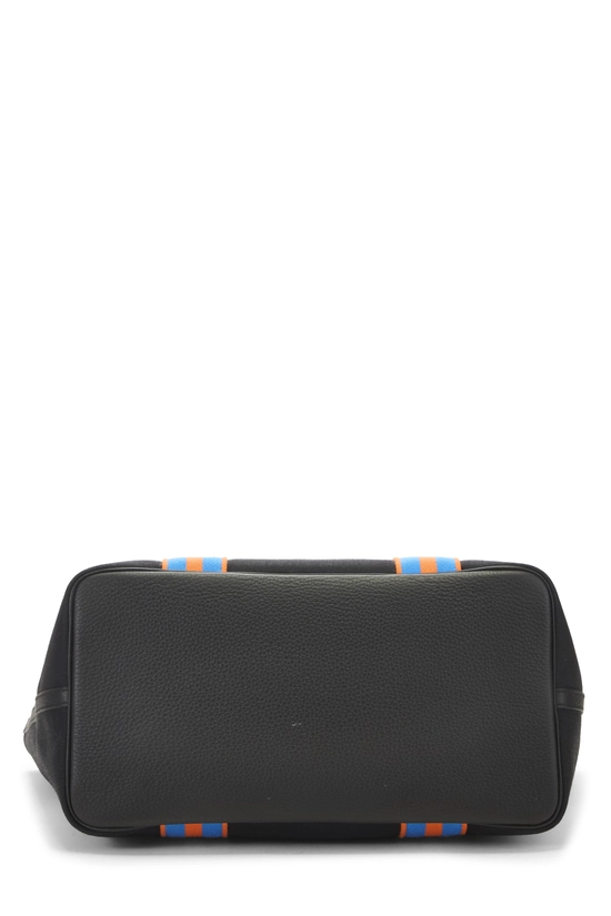 Black Canvas Pursangle Tote, , large image number 4