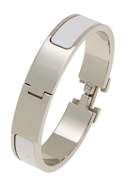 White Clic Clac H Narrow, , large