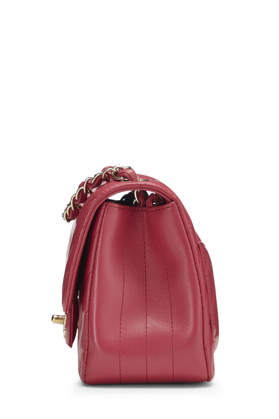 Chanel CHANEL V Stitch Chevron Coco Mark Shoulder Bag Leather