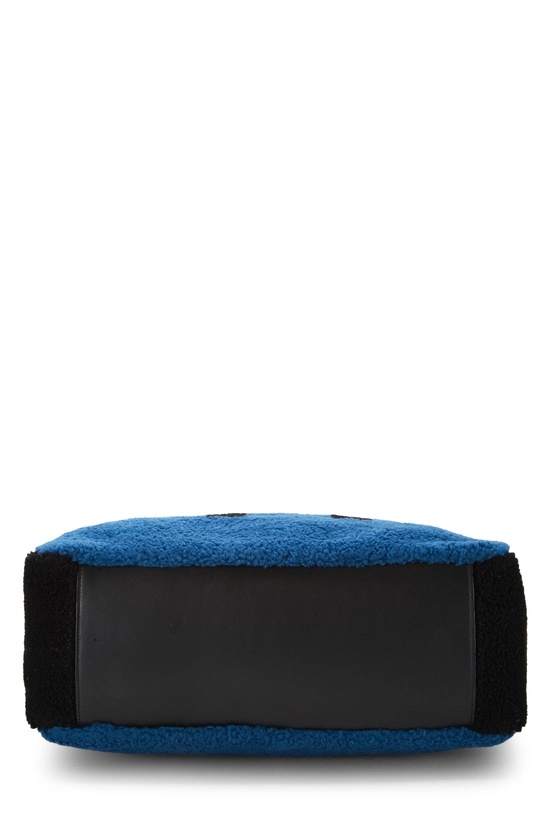 Blue Shearling Deauville Large, , large image number 4