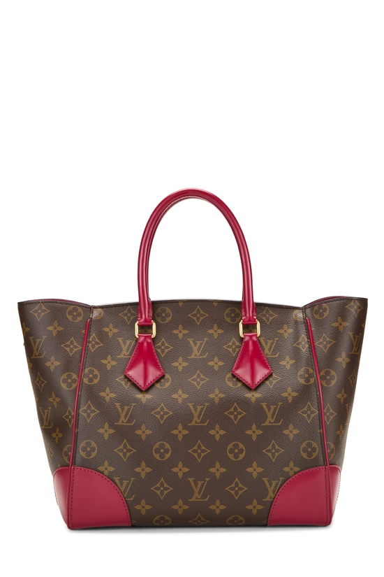 Burgundy Monogram Canvas Phenix MM, , large image number 0