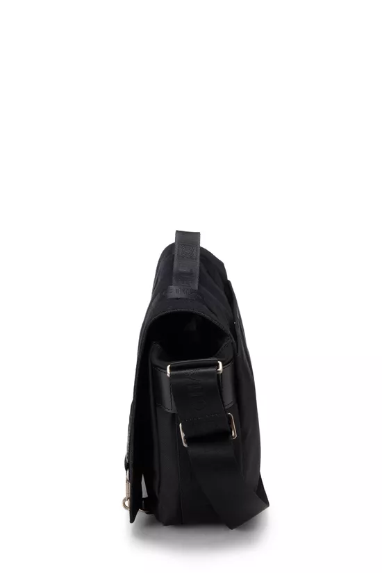 Black Nylon Sportline Messenger, , large image number 2