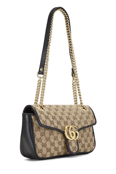 Original GG Canvas Marmont Shoulder Bag Small, , large