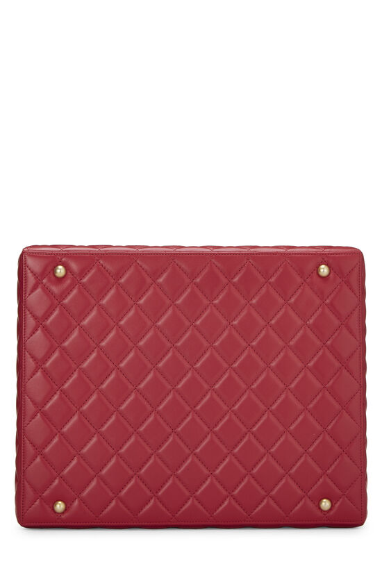 Red Quilted Lambskin Success Story Box , , large image number 3