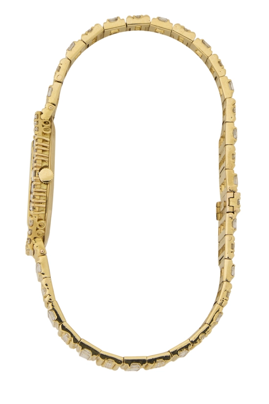 Gold Diamond Bezel 4207BA 30X32MM Watch, , large image number 3