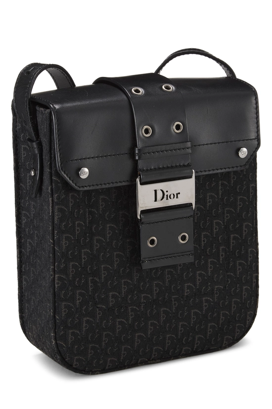 Black Canvas Street Chic Shoulder Bag Small, , large image number 1