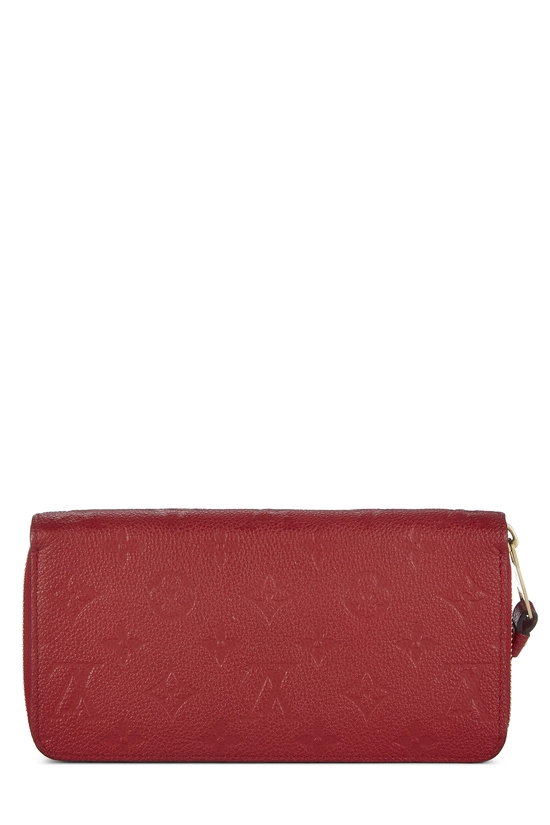 Red Monogram Empreinte Zippy Continental Wallet, , large image number 2