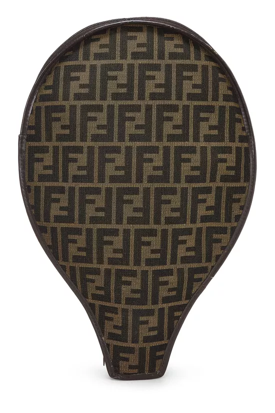 Brown Zucca Canvas Tennis Racket Cover, , large image number 2