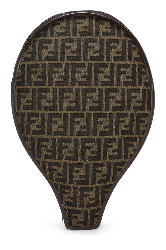 Brown Zucca Canvas Tennis Racket Cover, , large image number 4