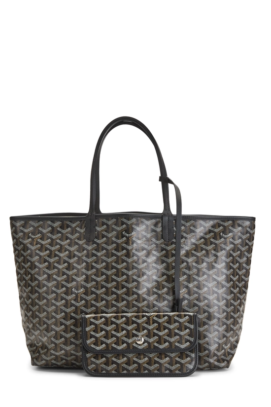 Black Goyardine Canvas Saint-Louis PM, , large image number 3