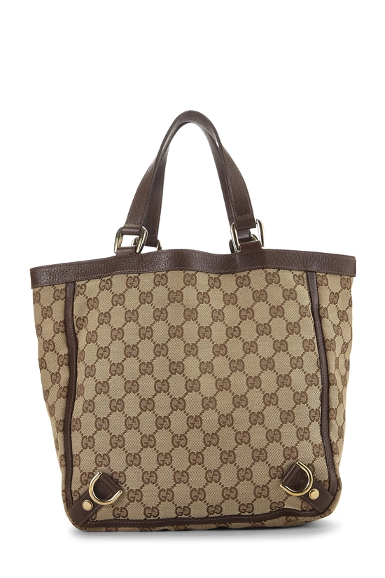 Original GG Canvas D-Ring Abbey Tote Small, , large image number 3
