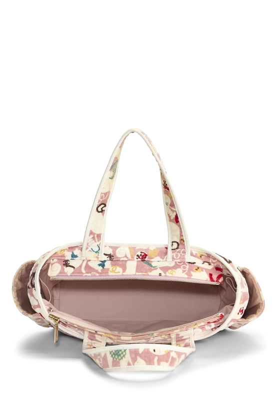 Multicolor Terry Cloth Baby Animals Diaper Bag, , large image number 5