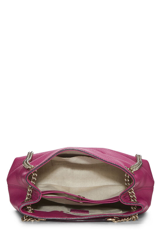 Pink Leather Soho Chain Tote Small, , large image number 5