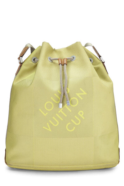 Pink and yellow LV Cup