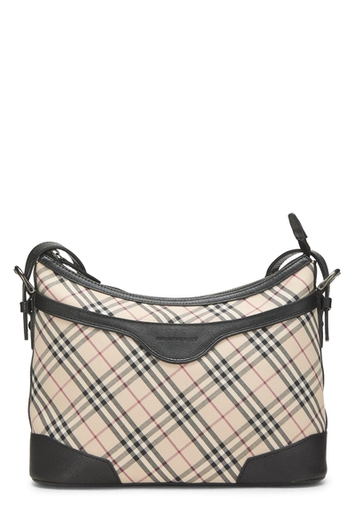 Black House Check Jacquard Shoulder Bag