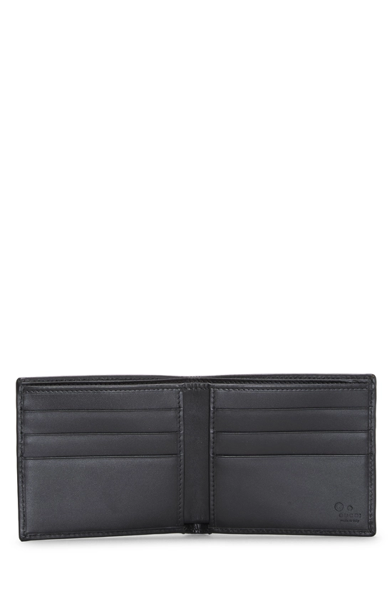 Black GG Canvas Bifold Wallet, , large image number 3