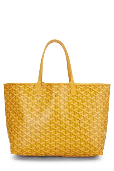 Yellow Goyardine Canvas Saint-Louis PM