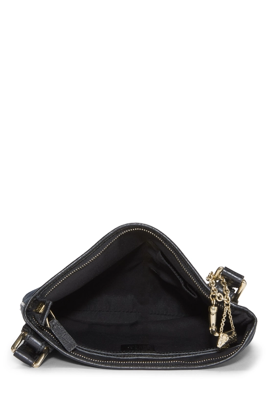 Black GG Canvas Jolicoeur Messenger, , large image number 5