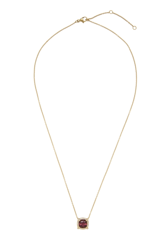 Gold Chatelaine Pendant Necklace Petite, , large image number 0