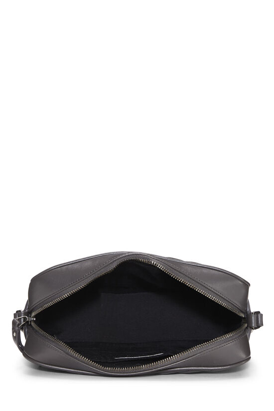 Grey Quilted Calfskin Lou Camera Bag, , large image number 5