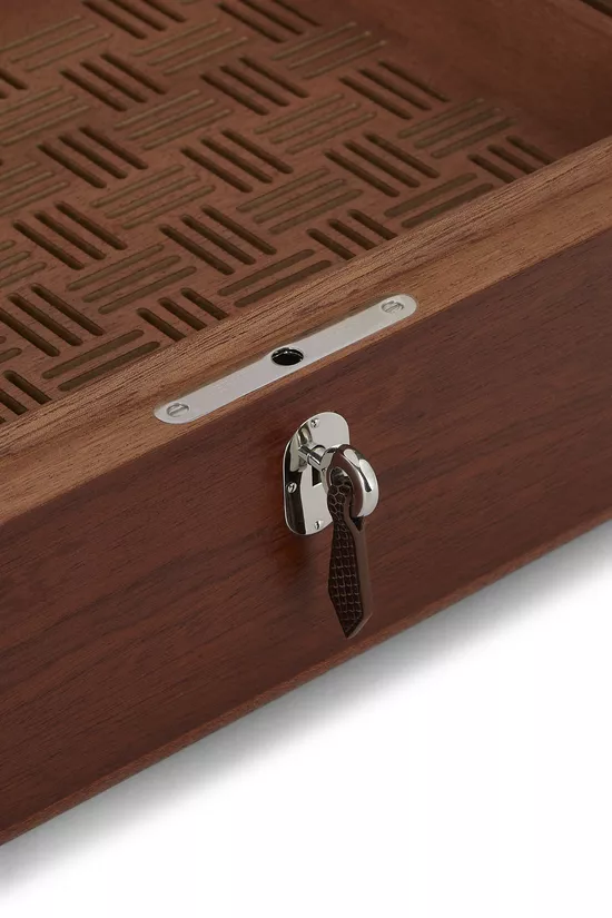 Brown Wood Lizard Cigar Box, , large image number 5