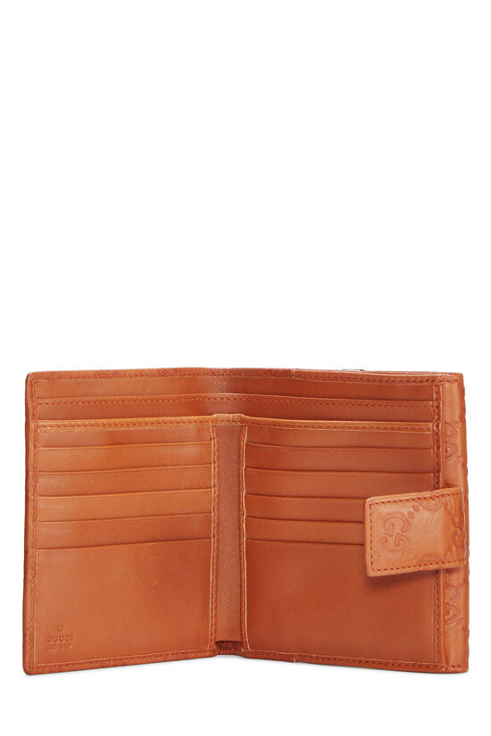 Orange Guccissima French Wallet, , large image number 3