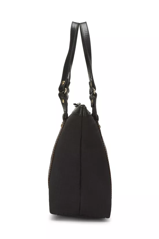 Black Zucchino Canvas Tote Medium, , large image number 2