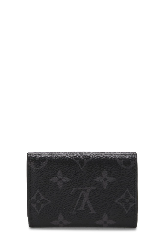 Black Reversed Monogram Eclipse Discovery Compact Wallet, , large image number 2
