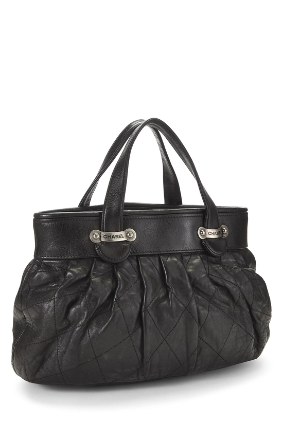 Black Quilted Lambskin Handbag, , large image number 1