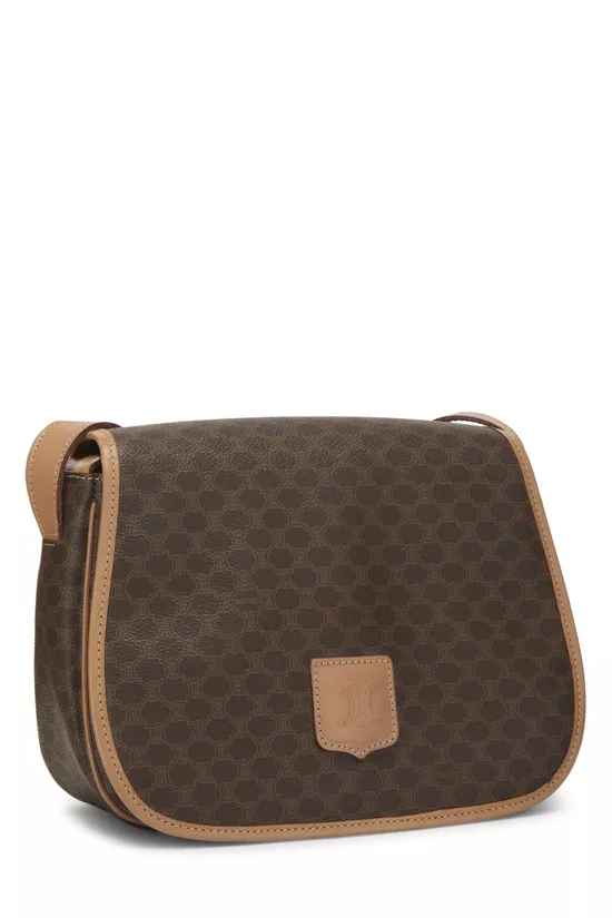 Brown Coated Canvas Macadam Crossbody , , large image number 1