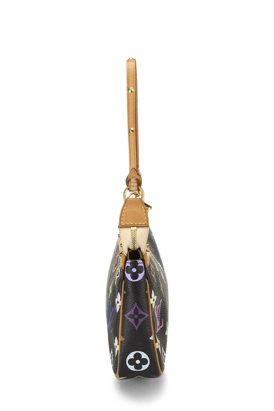 Takashi Murakami x Louis Vuitton Black Monogram Multicolore Pochette Accessoires, , large image number 2