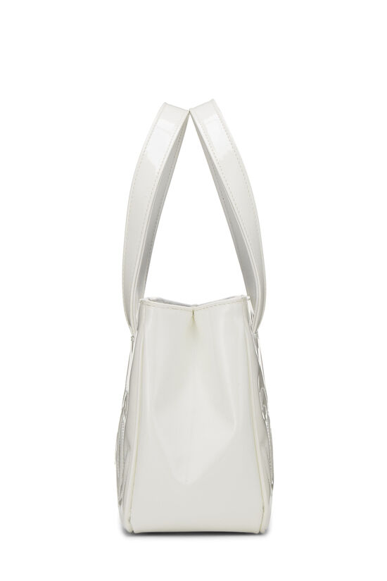 White Patent Leather 3 CC Tote Small, , large image number 2