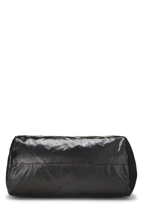 Black Coated Canvas Sportline Duffle, , large image number 4