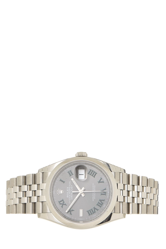 Wimbledon Stainless Steel  Datejust 126200 36mm, , large image number 4