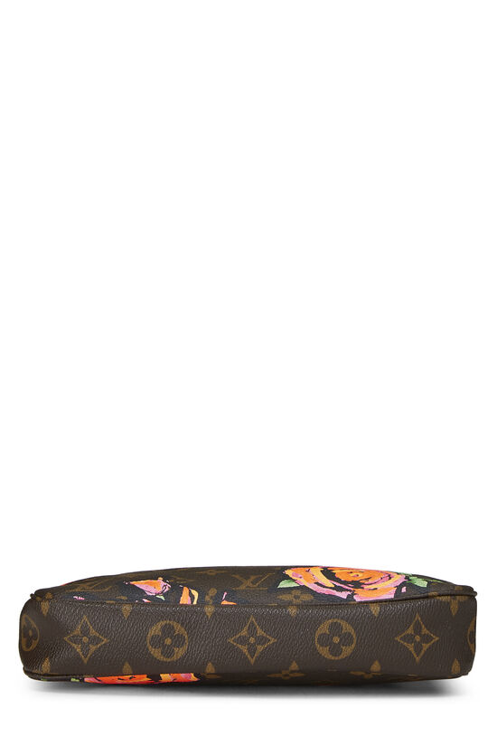 Stephen Sprouse x Louis Vuitton Monogram Roses Pochette Accessoires, , large image number 6