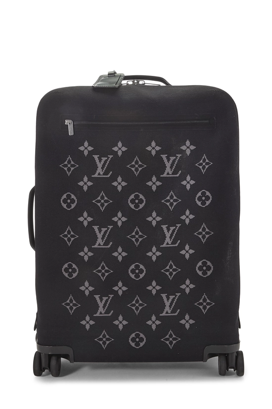 Black Monogram Jacquard Soft Horizon 55, , large image number 0