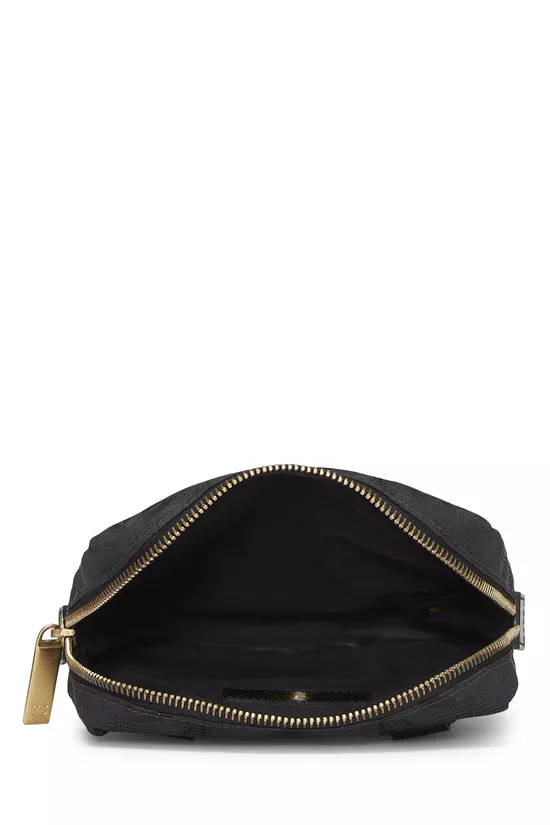Black Nylon Travel Line Shoulder Bag Small, , large image number 5